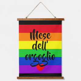 #LGBT #Liebe #pride #gay #lesbian #space #parade Wandteppich Mit Holzrahmen