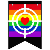 #LGBT #Liebe #pride #gay #lesbian #space #parade Wimpelkette (Erste Fahne)