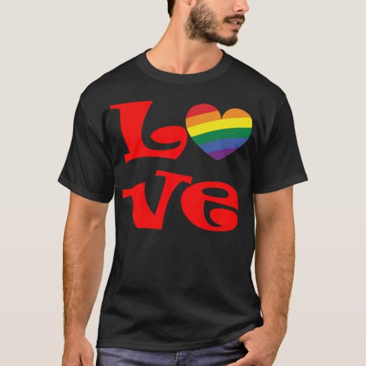 LGBT-Liebe T-Shirt (Vorderseite)
