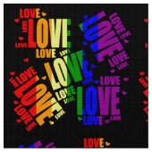 LGBT Liebe-Text Stoff (Nahaufnahme)