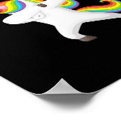 LGBT-Lippen für Gay Scout Poster (Ecke)