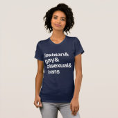 LGBT-LISTE T-Shirt (Vorne ganz)