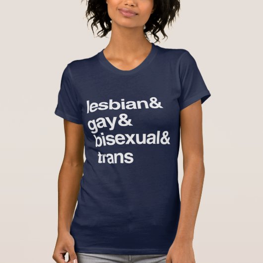 LGBT-LISTE T-Shirt (Vorderseite)