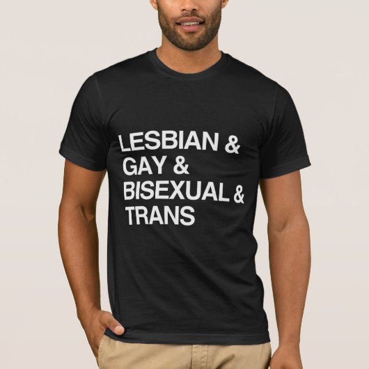 LGBT-LISTE T-Shirt (Vorderseite)