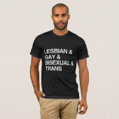 LGBT-LISTE T-Shirt (Vorne ganz)