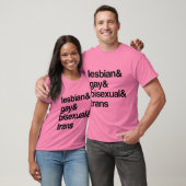 LGBT-LISTE T-Shirt (Unisex)