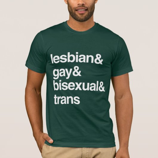 LGBT-LISTE T-Shirt (Vorderseite)