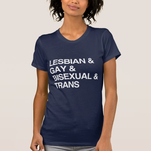 LGBT-LISTE T-Shirt (Vorderseite)