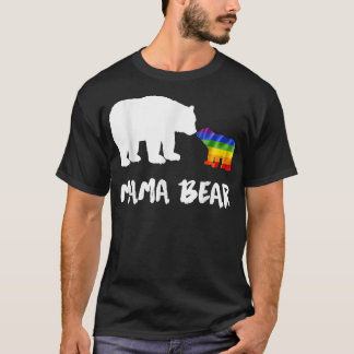 LGBT Mama Bear Mama Lesbisch Gay Biseual Transgend T-Shirt