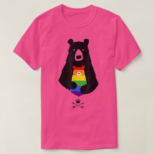 Lgbt Mama Mama Bear LgbtMutter 3615 T-Shirt (Design vorne)