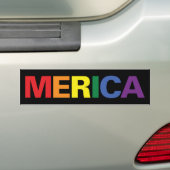 LGBT Merica Autoaufkleber (Auf Auto)