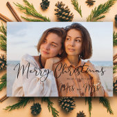 LGBT Minimalistisch Mrs. & Mrs. Christmas