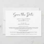 LGBT Minimalistisch Mrs. & Mrs. Christmas (Rückseite)