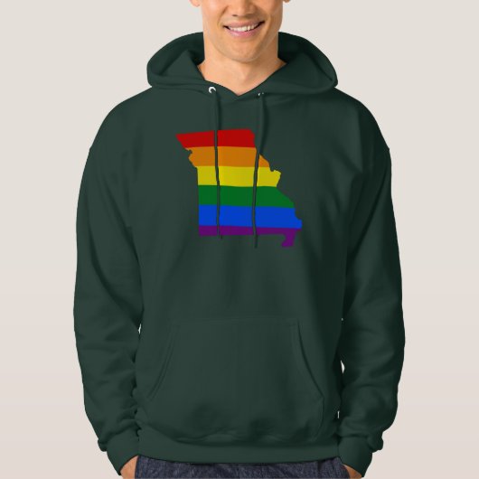 LGBT Missouri, US-Landkarte Sweatshirt (Vorderseite)