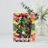 LGBT-Monat Postkarte (Stehend Vorderseite)