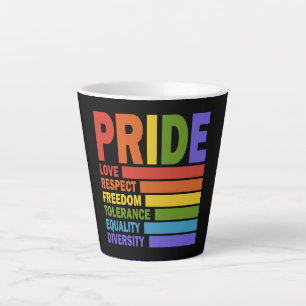 LGBT-Monat Stolz auf Schwule Milchtasse