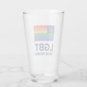 LGBT-Monat| Vereinigte Staaten Glas (Rückseite)