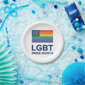 LGBT-Monat| Vereinigte Staaten Pappteller (Party)