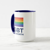 LGBT-Monat| Vereinigte Staaten Tasse (Vorderseite Links)