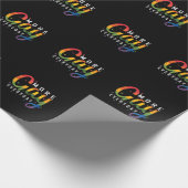 LGBT "More Gay Everyday" Geschenkpapier (Ecke)