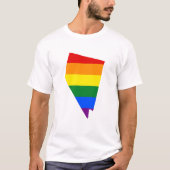 LGBT Nevada, T - Shirt der US-Staatsflagge (Vorderseite)