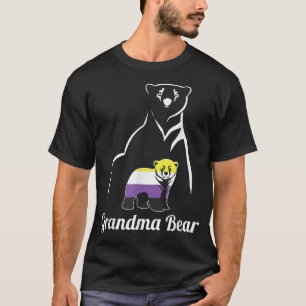LGBT, nicht binär, Oma Bear Enby, nicht binär T-Shirt