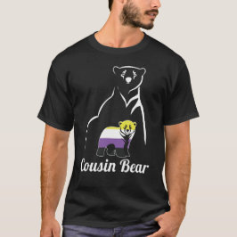 LGBT, nicht binärer Cousin, Bärenbär, nicht binär T-Shirt