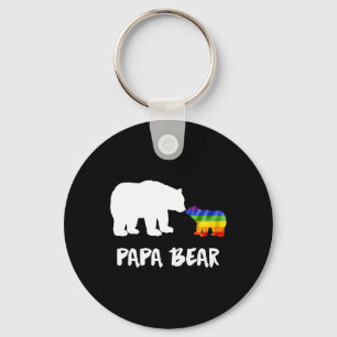 Lgbt Papa Bear Vater Lesbian Gay Biual Transgender Schlüsselanhänger