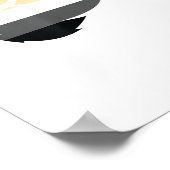 LGBT Papa Mens Gay Pride Monat Paw Gay Bear Poster (Ecke)