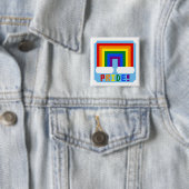 LGBT+ Pixel-Stolz Button (Beispiel)