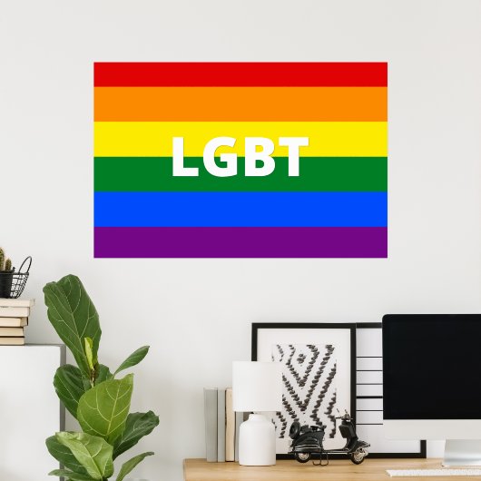 LGBT-Poster Poster (Heimbüro)