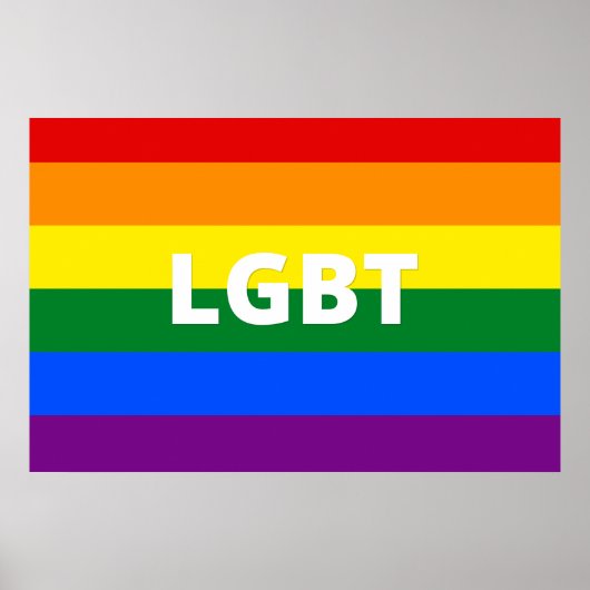 LGBT-Poster Poster (Vorne)