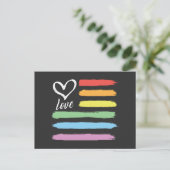 LGBT POSTKARTE (Stehend Vorderseite)