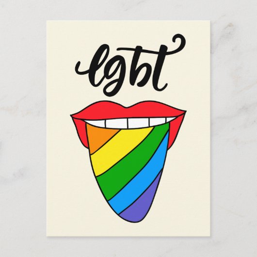 LGBT POSTKARTE (Vorderseite)
