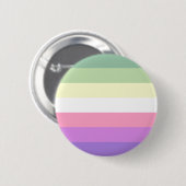 LGBT-Preis für die Markenbezeichnung Genderfae Pri Button (Vorne & Hinten)
