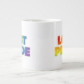LGBT-PREIS Jumbo-Tasse (Vorderseite)