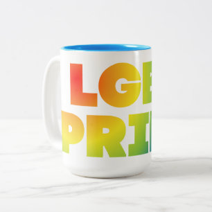 LGBT-PREIS ZWEIFARBIGE TASSE