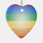 LGBT PRIDE 3D-FARBEN KERAMIK ORNAMENT (Rechts)