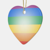 LGBT PRIDE 3D-FARBEN KERAMIK ORNAMENT (Links)