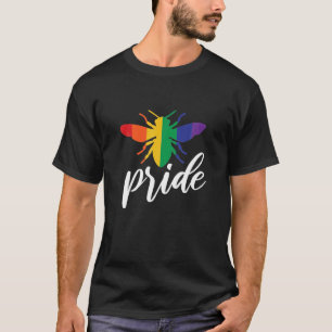 LGBT Pride Bee Kind Seide Rainbow Colors Pride T-Shirt