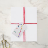 LGBT+ Pride Candy Cane Gift Tags Geschenkanhänger (Mit Garn)