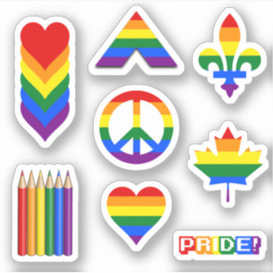 LGBT-Pride-Designs II Aufkleber