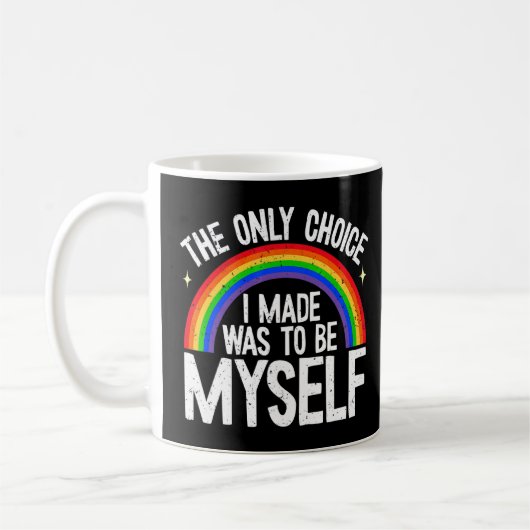 LGBt Pride Equality Pride Lgbtq Kaffeetasse (Links)