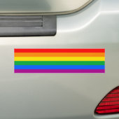 LGBT PRIDE FLAG BAR -.png Autoaufkleber (Auf Auto)