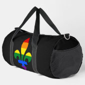 LGBT pride fleur-de-lis  Duffle Bag (Rechte Ecke)