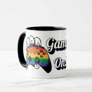 LGBT Pride Game On Tiger Paw Controller Tasse 2026