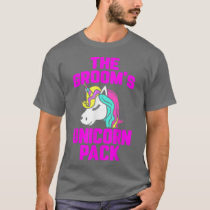 Lgbt Pride Gay Bachelor Party Unicorn Pack Engagem T-Shirt