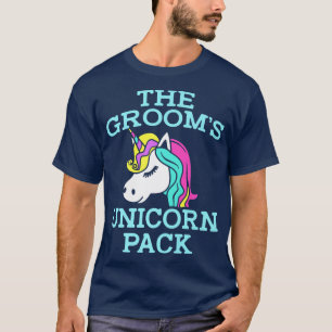 Lgbt Pride Gay Junggesellenabschied Einhorn Pack V T-Shirt
