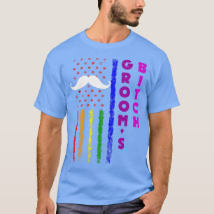 Lgbt Pride Gay Junggesellenabschied Engagement1349 T-Shirt
