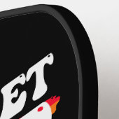 LGBT Pride Gay Lasse eine Sache direkt werden nich Pickleball Schläger (Linke Seite)